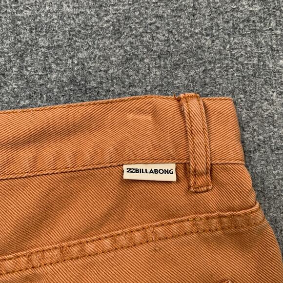 Billabong Shorts Womens 29 Terracota Denim Drift Away Cutoffs Frayed Hem Micro - Picture 8 of 13